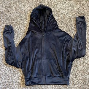 SKIMS Onyx Velour Jacket